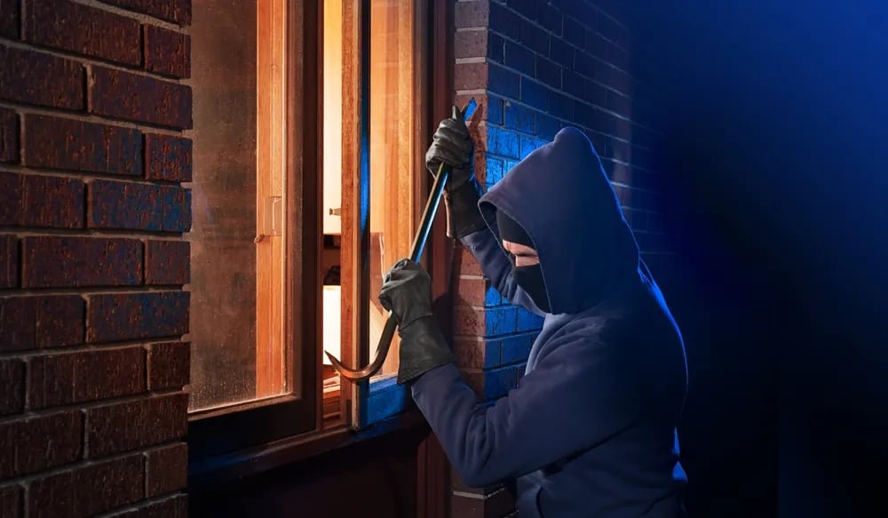 A home burglary